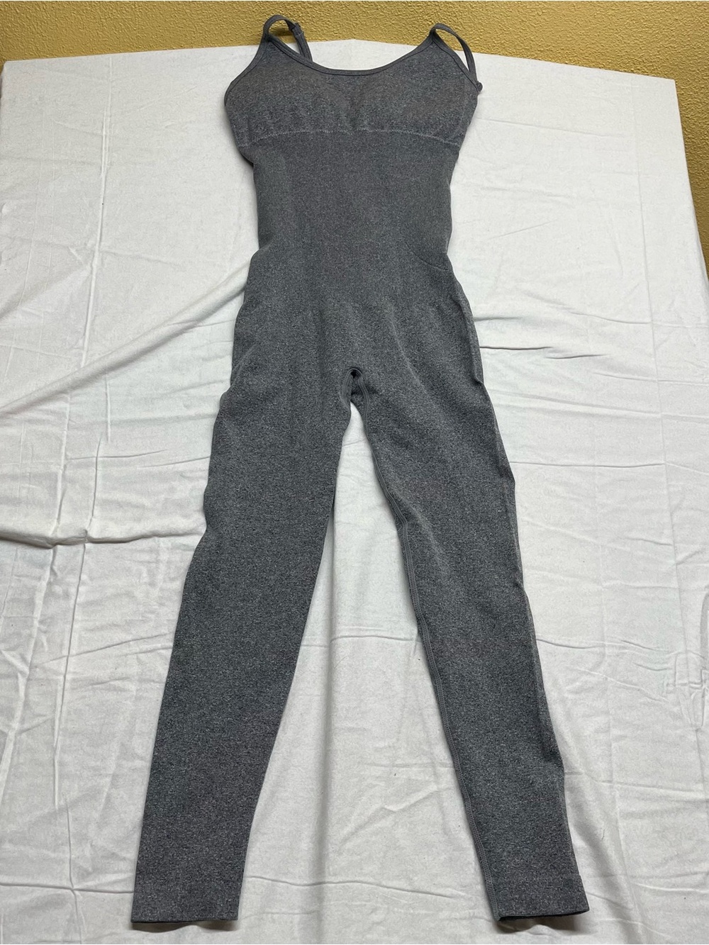 Sleek Women's Grey Sleeveless Jumpsuit